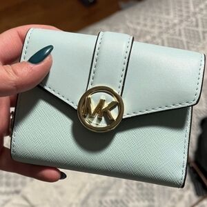 Michael Kors Light Blue Wallet